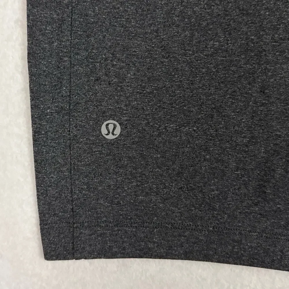Lululemon Mens Medium Intent Shorts Heathered Black 11